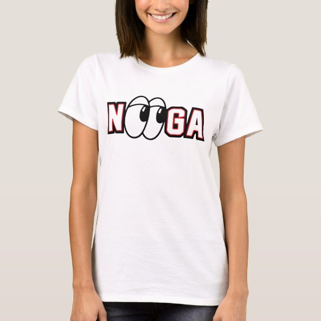 Camiseta Chattanooga Lookouts Nooga Red T-Shirt (Anverso)