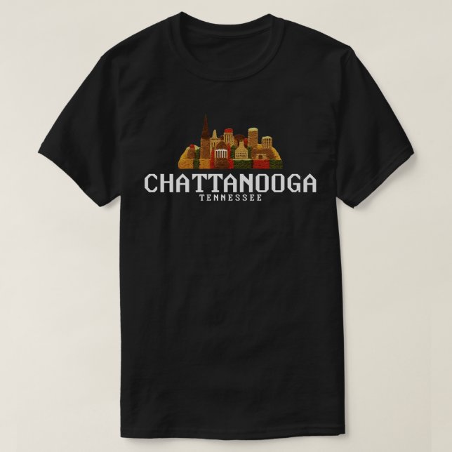Camiseta Chattanooga Tennessee (Diseño del anverso)