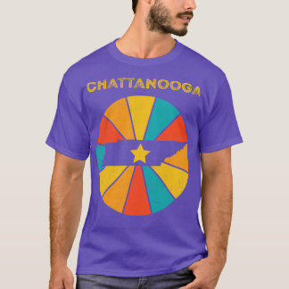 Camiseta Chattanooga Tennessee Vintage Distresress Souvenir
