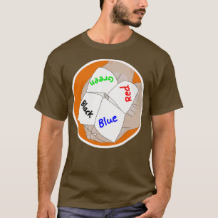 Camiseta Chatterbox Cootie Catcher juego de adivinos de pap