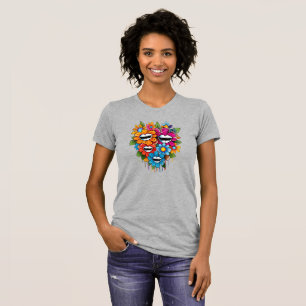 Camiseta Chatty Blossoms Taza