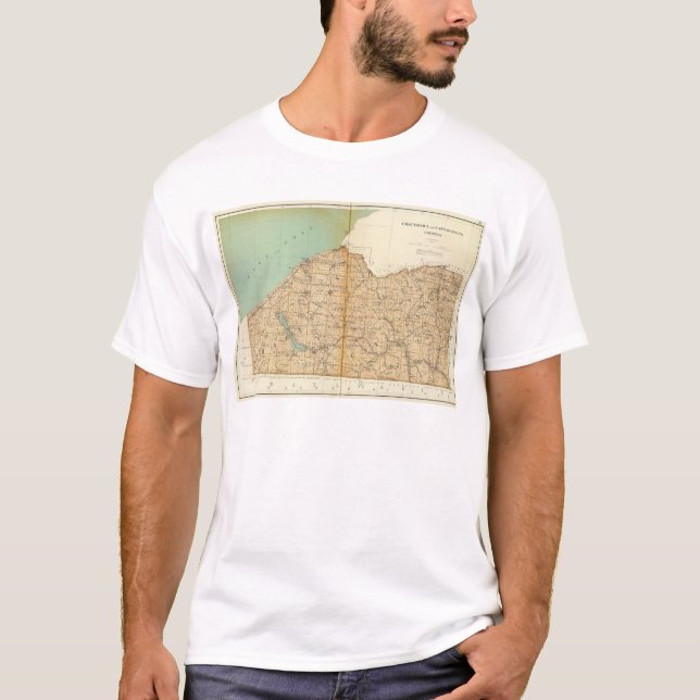 Camiseta Chautauqua, condados de Cattaraugus (Anverso)