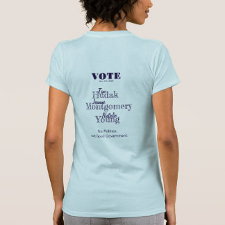 Camiseta CHB Dems Hudak Montgomery Young