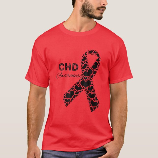 Camiseta CHD Awareness Congenital Heart Defect Awareness (Anverso)
