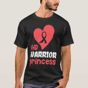 Camiseta CHD Warrior Heart Diseeness Proud Women