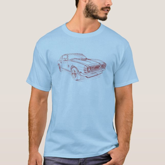 Camiseta Che Camaro SS 1968 (Anverso)