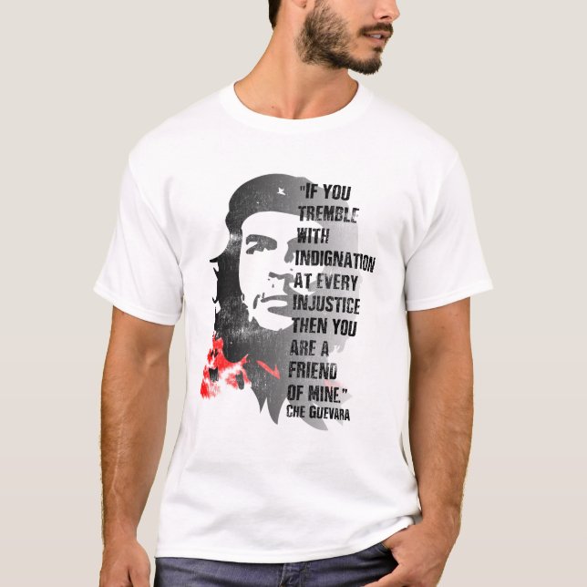 Camiseta Che Guevara, cita política de la época de la revol (Anverso)