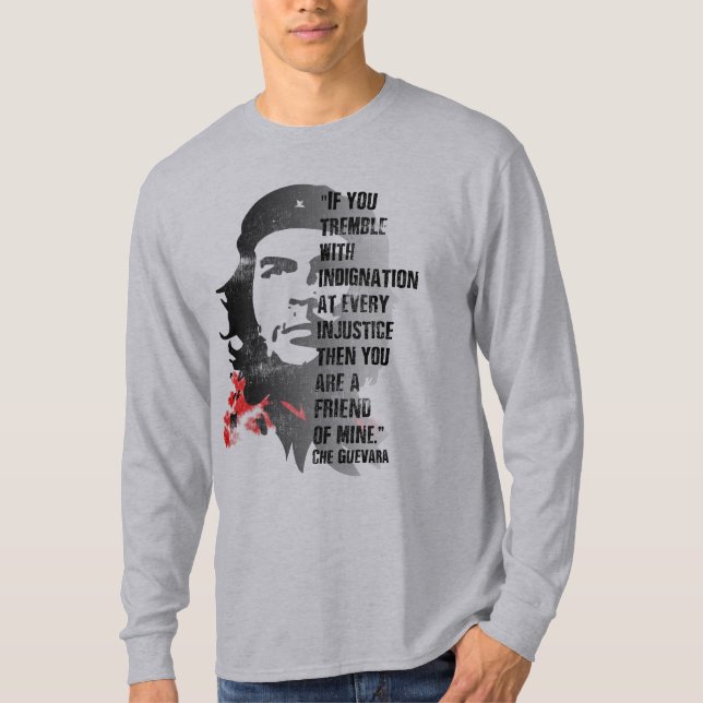 Camiseta Che Guevara, cita política de la época de la revol (Anverso)