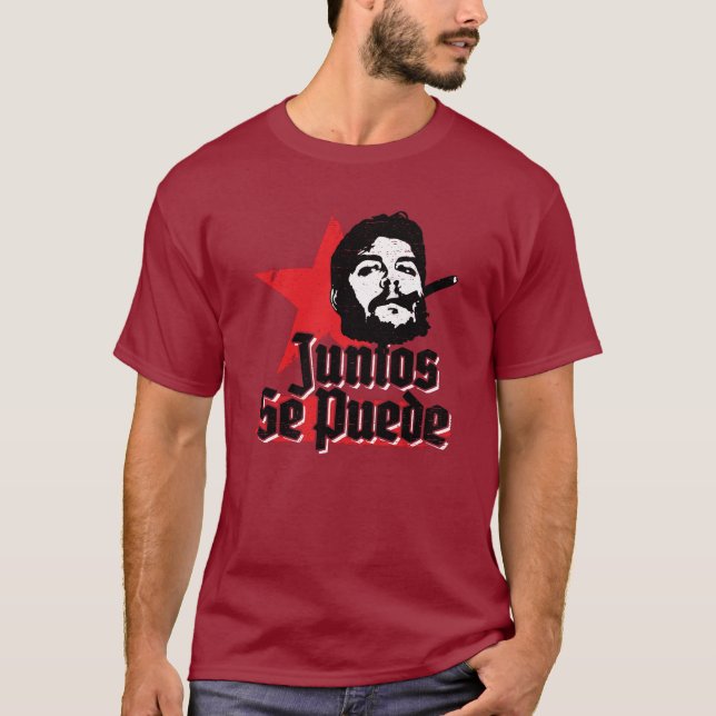Camiseta Che Guevara Cita Revolucionaria Juntos Se Puede (Anverso)