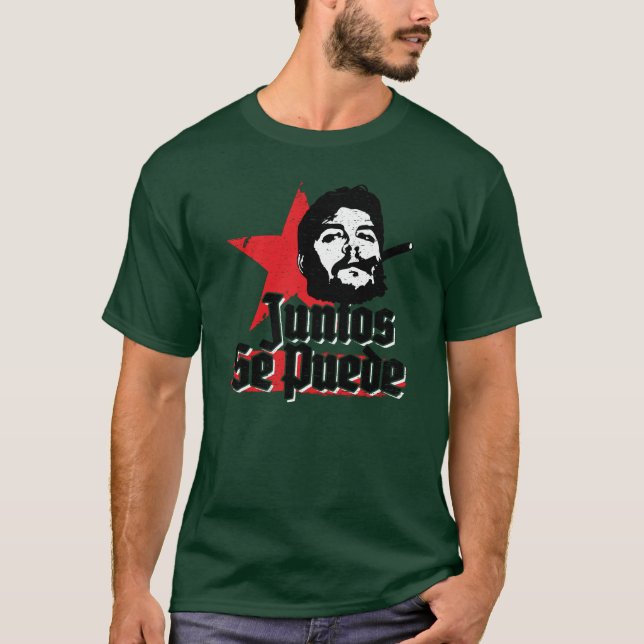 Camiseta Che Guevara Cita Revolucionaria Juntos Se Puede (Anverso)
