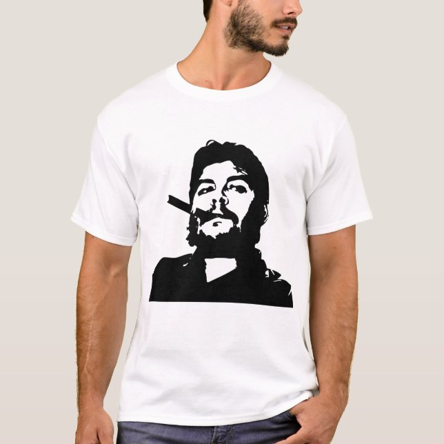 Camiseta Che Guevara, Comandante, Revolución, Cuba, La Haba (Anverso)