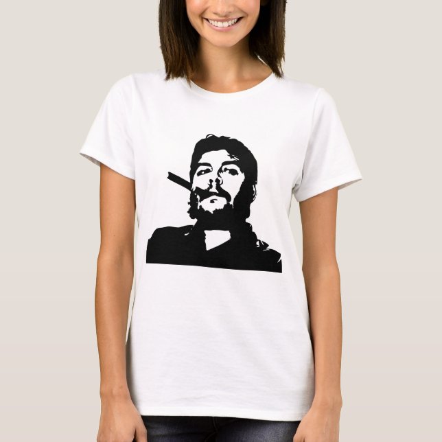 Camiseta Che Guevara, Comandante, Revolución, Cuba, La Haba (Anverso)