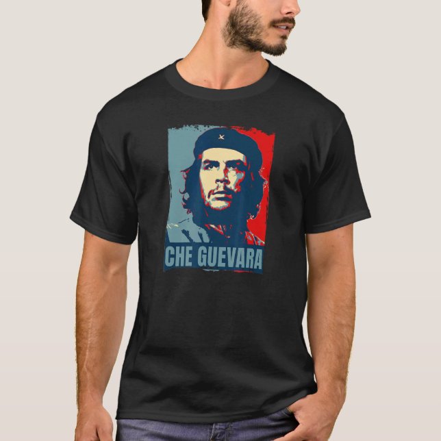 Camiseta Che Guevara  Rebel Cuban  Guerrilla Revolution (Anverso)
