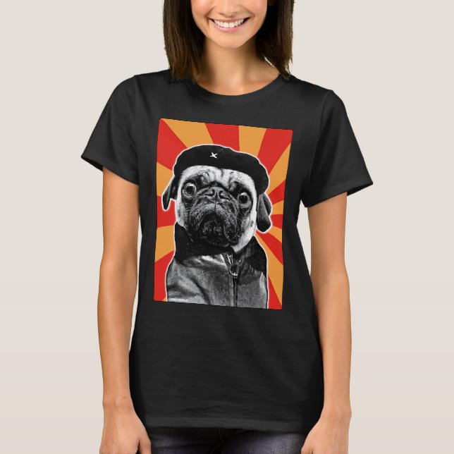 Camiseta che pug Clásico 286 (Anverso)
