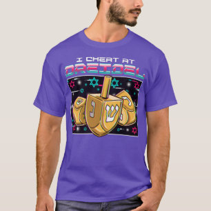 Camiseta Cheat En Dreidel Hanukkah Jewish Festival Cita