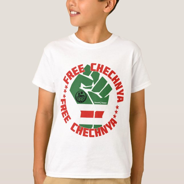 Camiseta Chechenia Libre (Anverso)