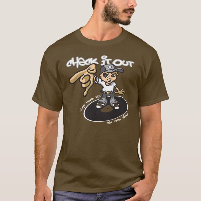Camiseta Check it out (Anverso)
