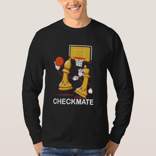 Camiseta Checkmate Playing Chess Game Bishops Chessboard Ch (Anverso)