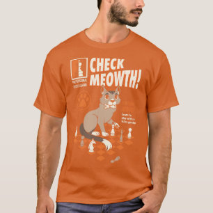Camiseta CheckMeowth Cat Chess