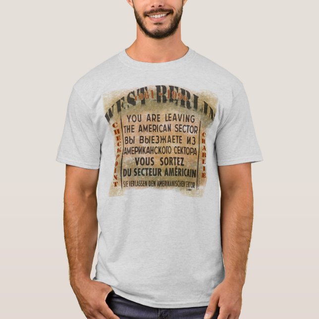 Camiseta CheckPointCharlie (Anverso)