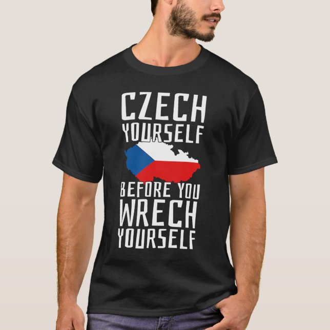 Camiseta Checo Antes De Que Te Wre, Czechia P (Anverso)