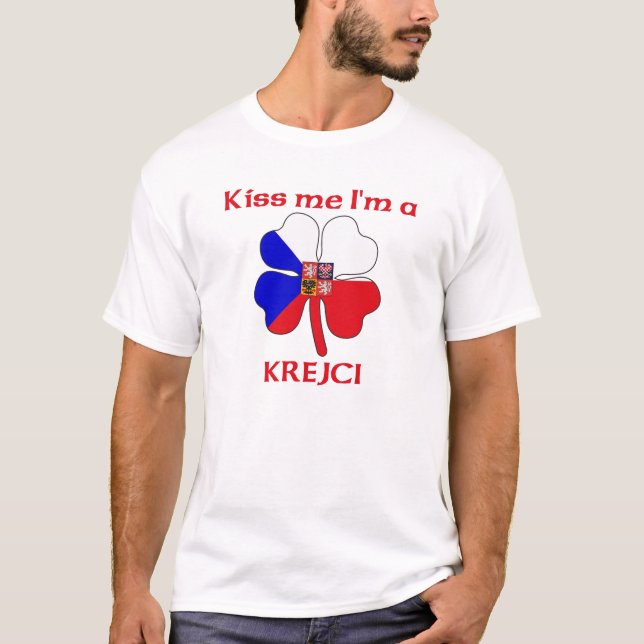 Camiseta Checos personalizada me besan que soy Krejci (Anverso)