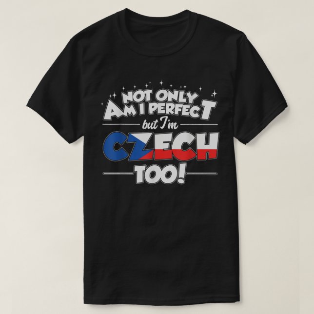 Camiseta Checoslovaquia perfecta y checa (Diseño del anverso)