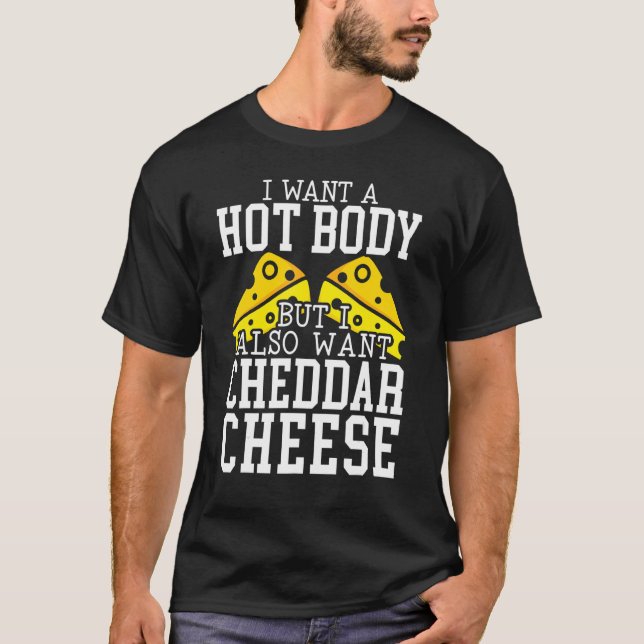 Camiseta Cheddar Cheese Food 2 (Anverso)