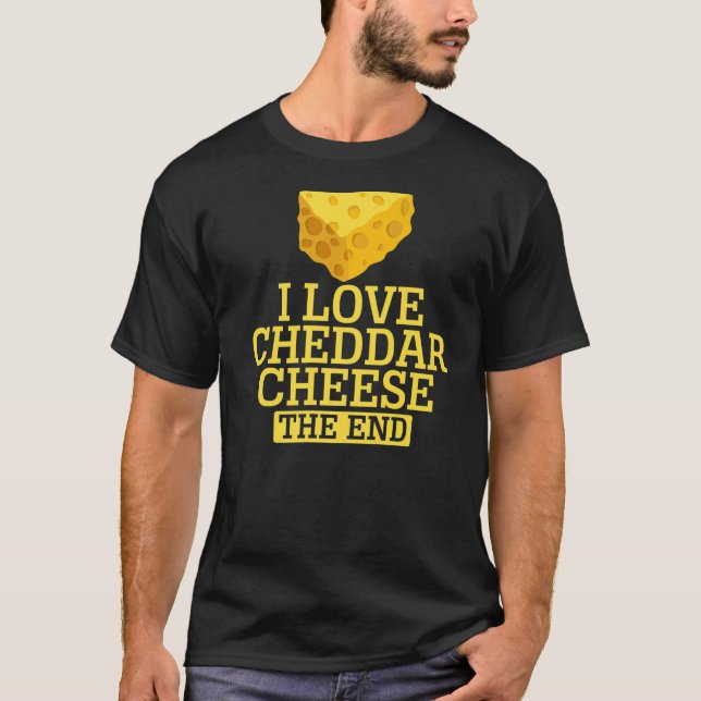 Camiseta Cheddar Cheese Food 7 (Anverso)