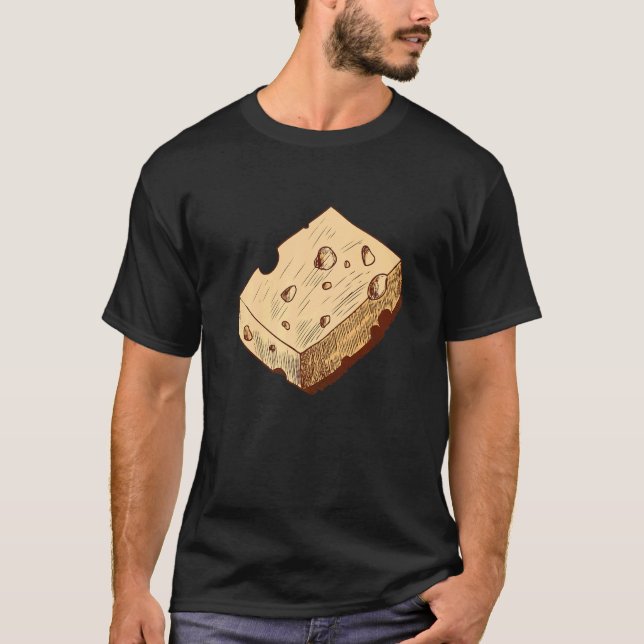 Camiseta Cheddar Cheese Tasty Cheddar Cheese (Anverso)