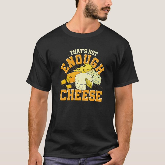 Camiseta Cheddar Foodie Gouda Snack Cheese (Anverso)