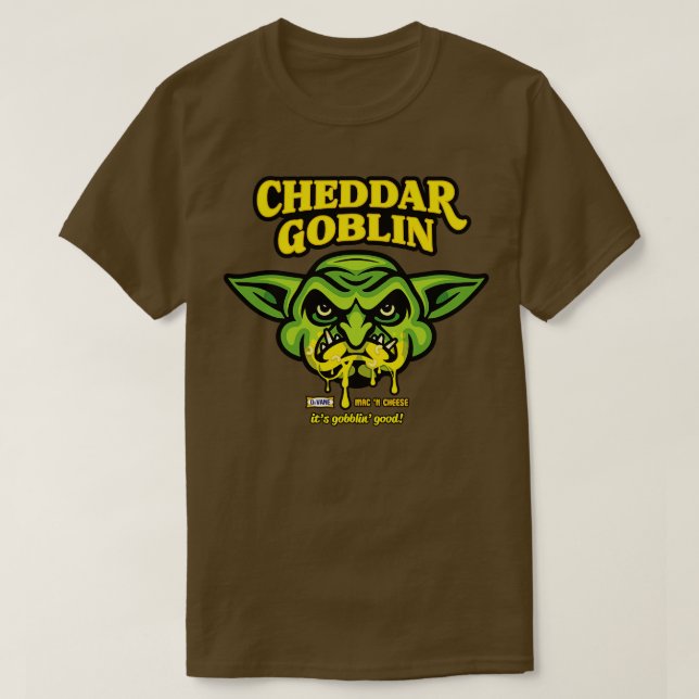 Camiseta Cheddar Goblin (Diseño del anverso)