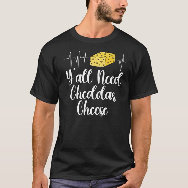 Camiseta Cheddar Quese Food 4 (Anverso)