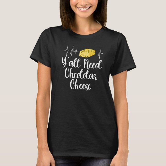 Camiseta Cheddar Quese Food 4 (Anverso)