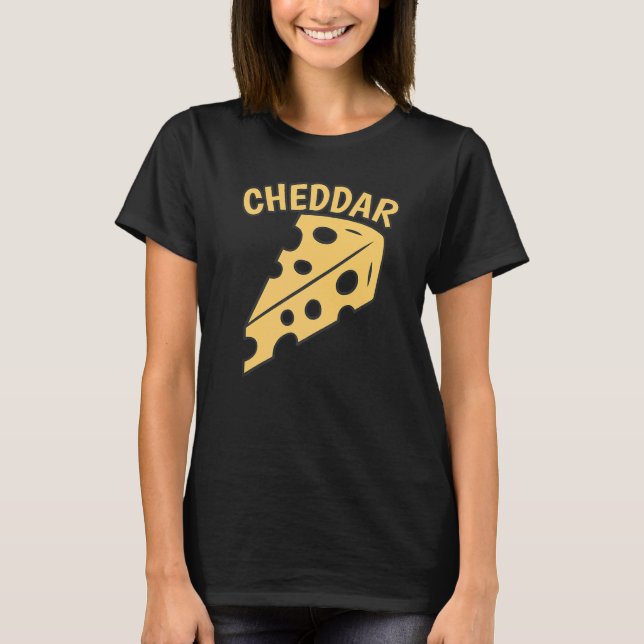 Camiseta Cheddar Tasty Cheddar Cheese (Anverso)