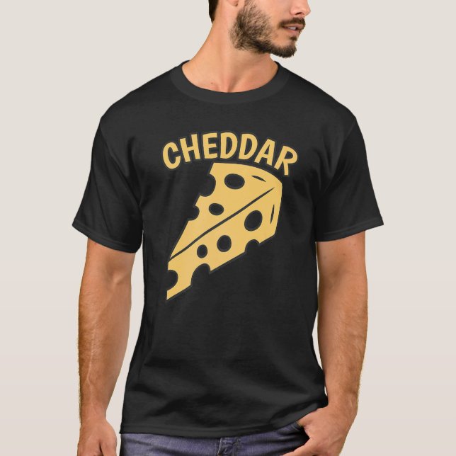 Camiseta Cheddar Tasty Cheddar Cheese (Anverso)