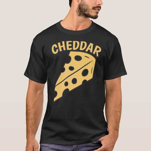 Camiseta Cheddar Tasty Cheddar Cheese (Anverso)