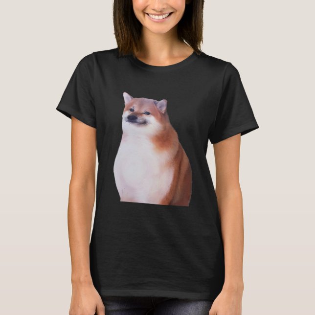 Camiseta Cheebs Perro Shiba Inu Meme Cheems Tracksuit Doge  (Anverso)