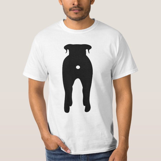Camiseta Cheeky Paws A La Máxima Graciosa Perra (Anverso)
