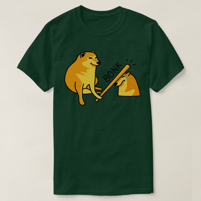 Camiseta Cheems Bonk Chien (Diseño del anverso)