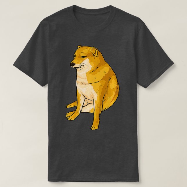 Camiseta Cheems Dog Funny Shiba Inu Dank Meme (Diseño del anverso)