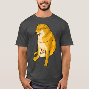 Camiseta Cheems Dog Funny Shiba Inu Dank Meme