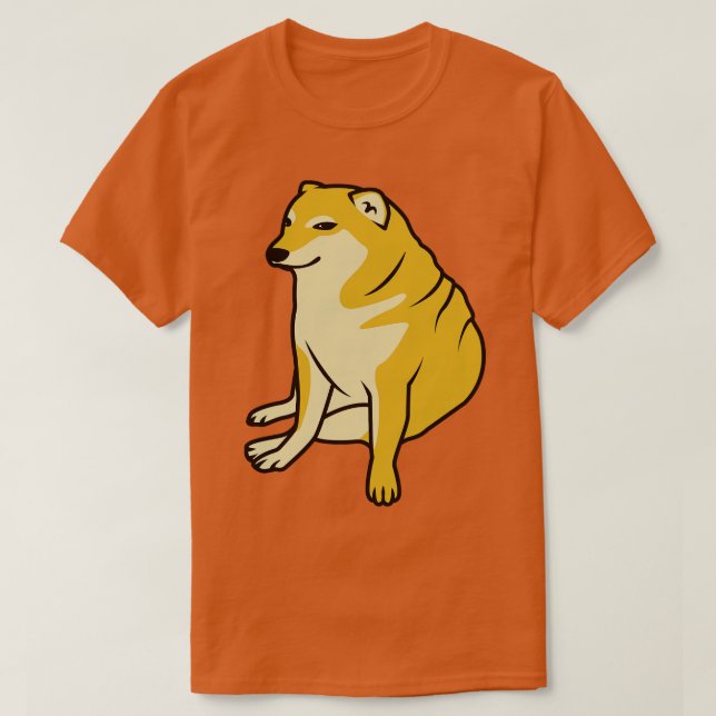 Camiseta Cheems Shiba (Diseño del anverso)