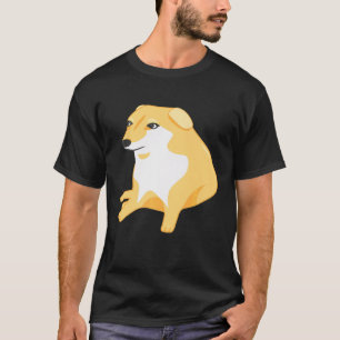 Camiseta Cheems Shiba Inu Ironic Dog Meme Premium