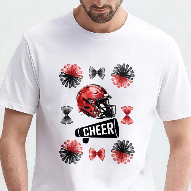 Camiseta Cheer Coquette Bow Fútbol Americano Otoño (Subido por el creador)