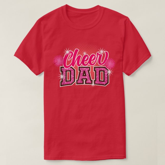 Camiseta Cheer Dad (Diseño del anverso)
