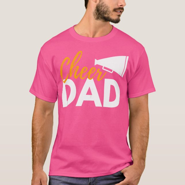 Camiseta Cheer Dad Cheerleading Cheerleader Dad Cheer Compe (Anverso)