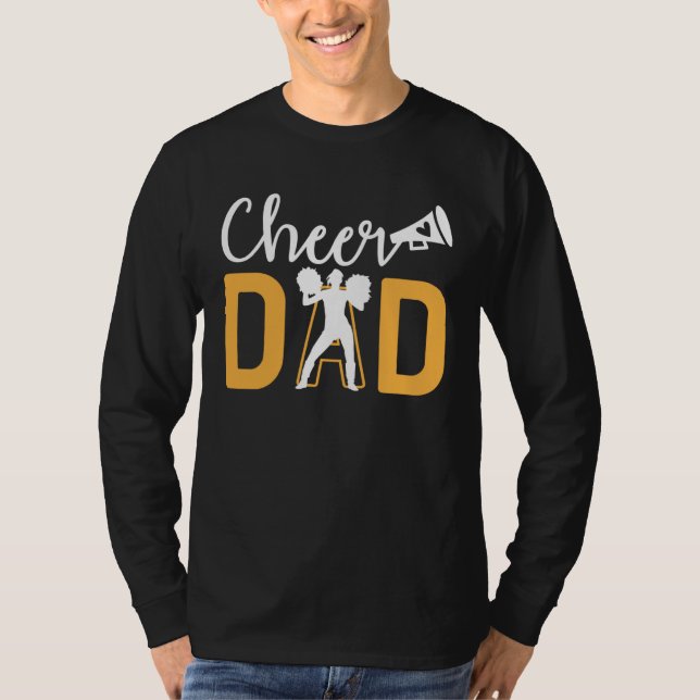 Camiseta Cheer Dad Cheerleading Man Cheerleader (Anverso)