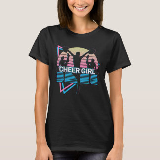 Camiseta Cheer Girl Cheerleader Retro Cheeerleading