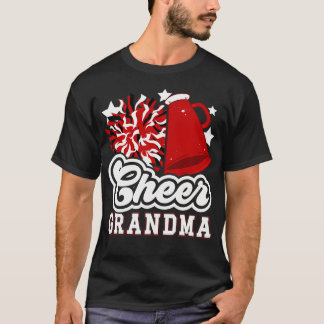 Camiseta Cheer Grandma Of A Cheerleader Grandma Cheer Grand